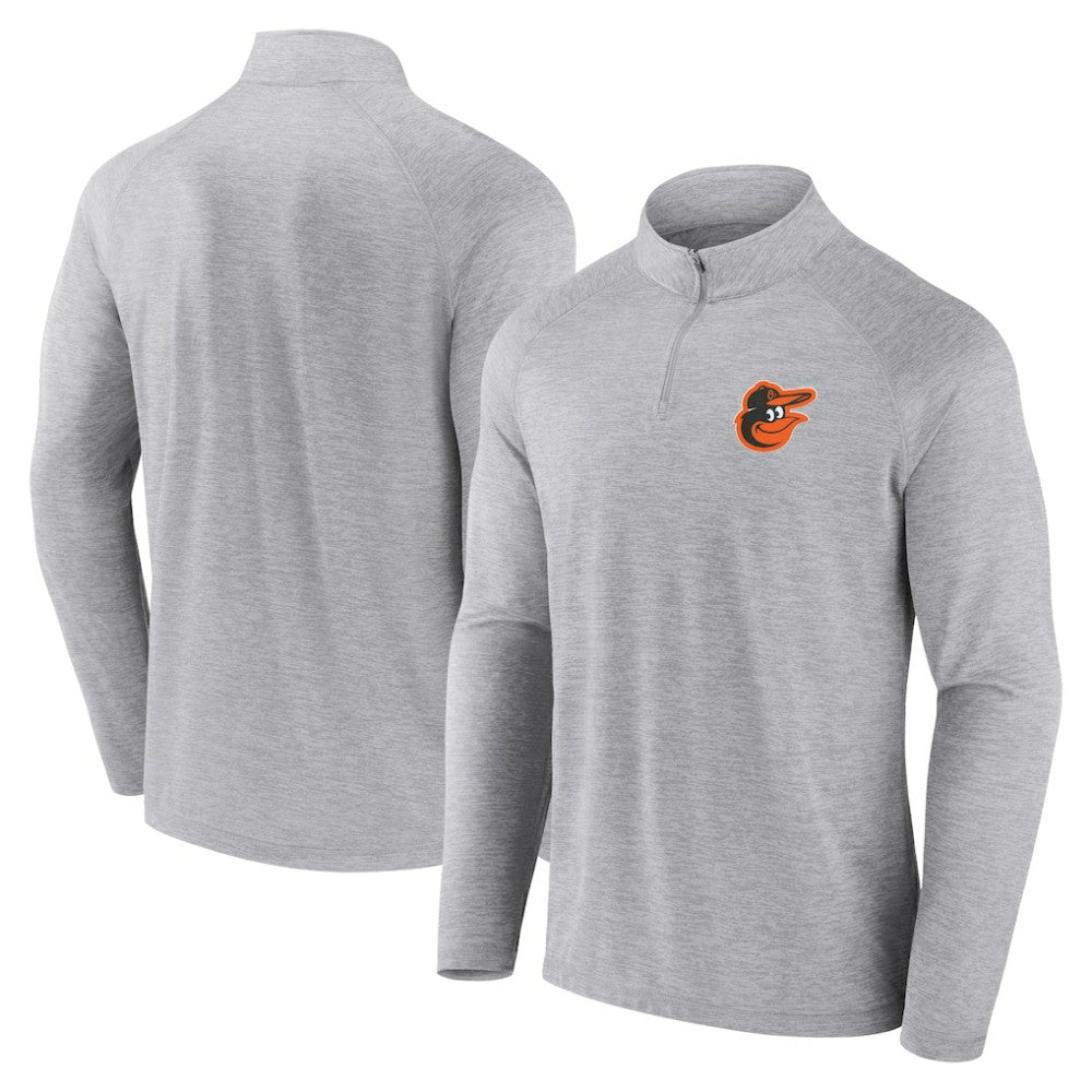 MLB Baltimore Orioles Fanatics Head-to-Head Raglan Quarter-Zip Jacket