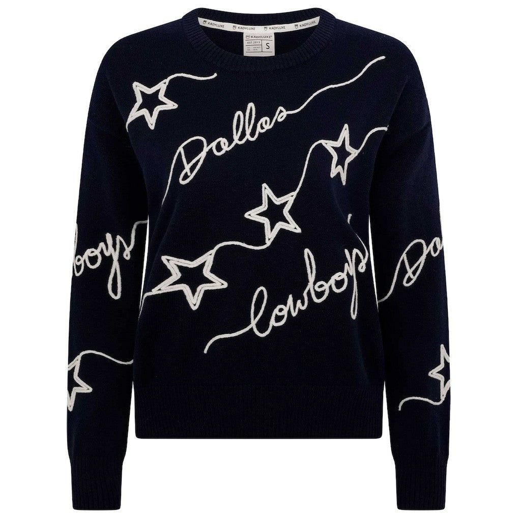 Women's Love Letter Pullover Sweater - Dallas Cowboys