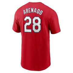 MLB Nolan Arenado St. Louis Cardinals Nike 2024 City Connect Fuse Name & Number T-Shirt