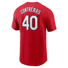 MLB Willson Contreras St. Louis Cardinals Nike 2024 City Connect Fuse Name & Number T-Shirt