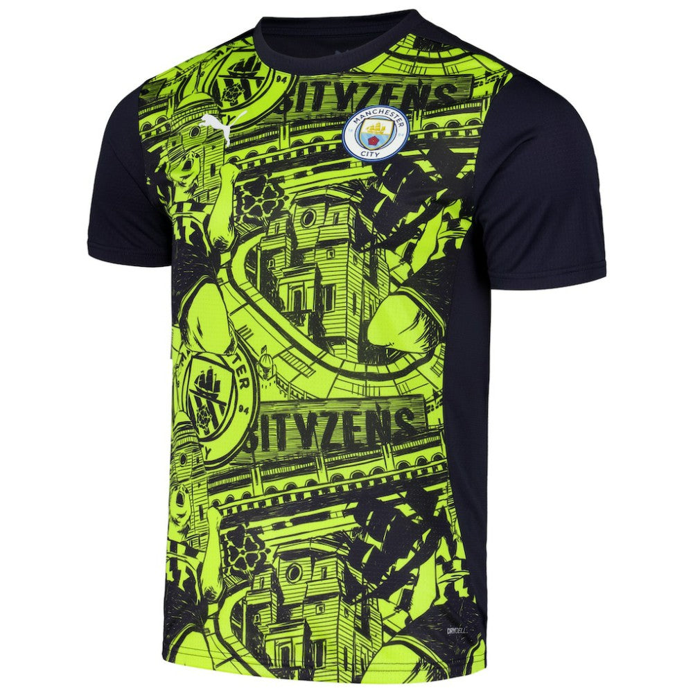 Manchester City 2024/25 Pre-Match Jersey - Puma Black