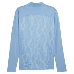 Manchester City 2024/25 Pre-Match dryCELL Quarter-Zip Top - Puma Light Blue