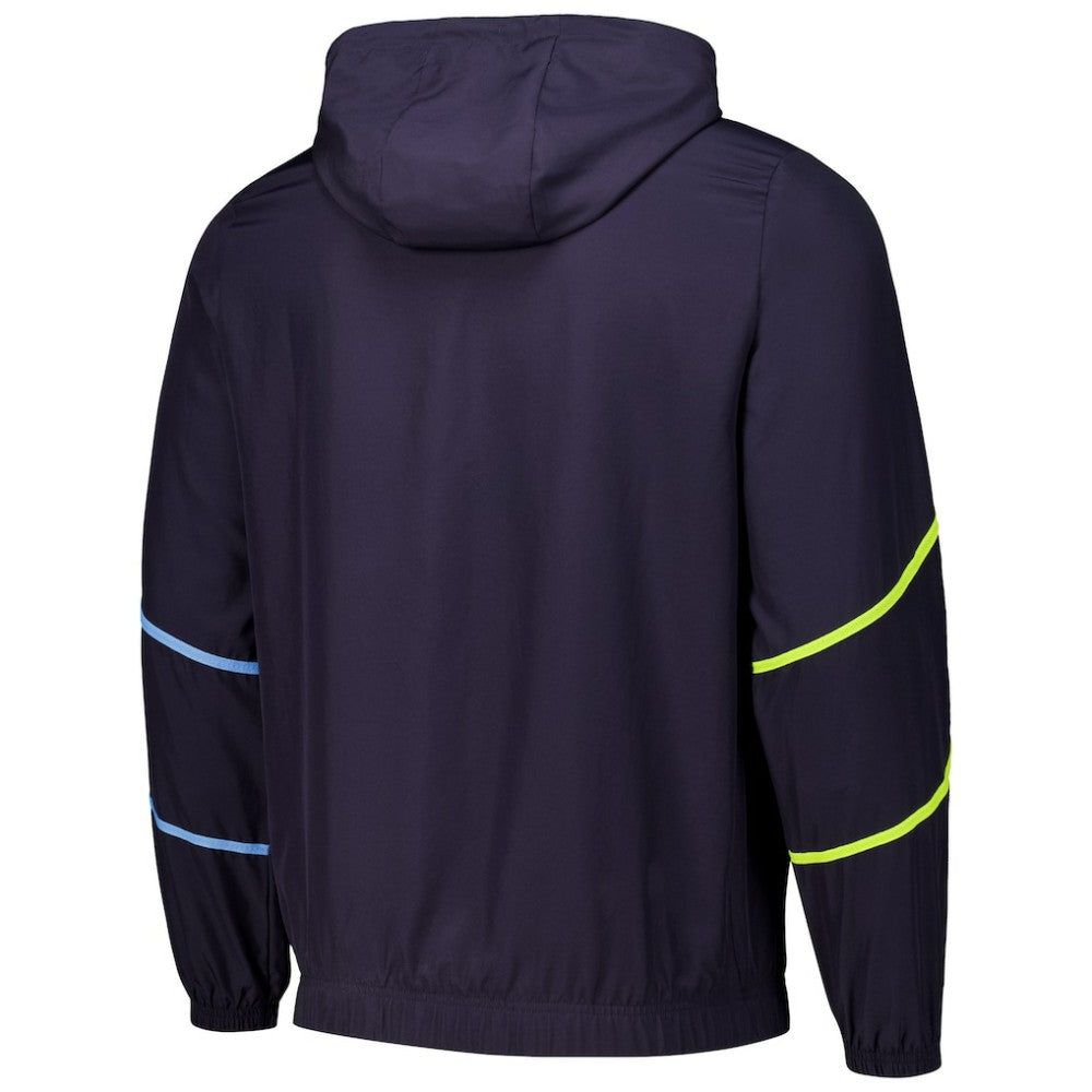 Manchester City 2024/25 Pre-Match Anthem dryCELL Full-Zip Hoodie Jacket - Puma Navy