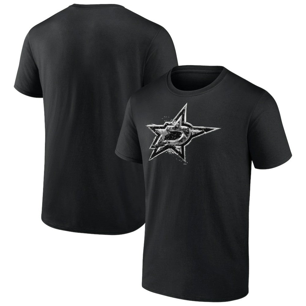 NHL Black Dallas Stars Fanatics Iced Out T-Shirt