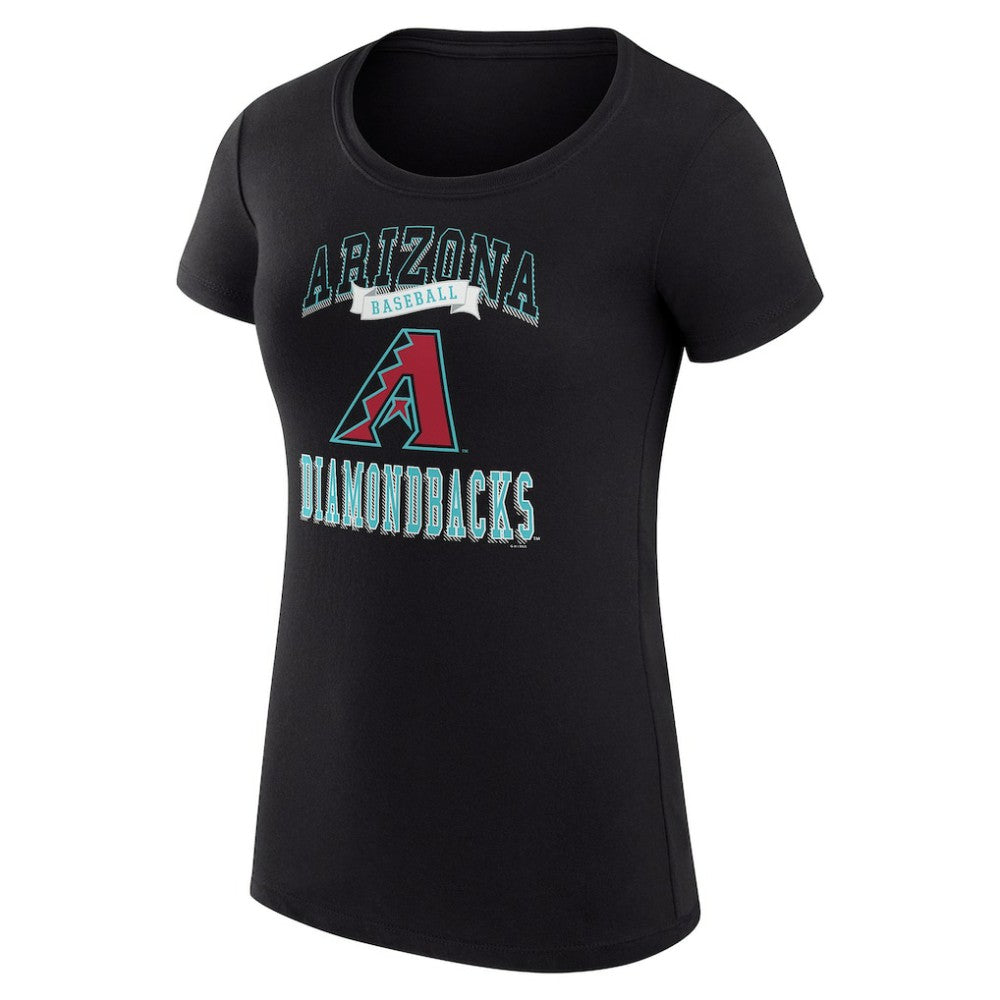 MLB Arizona Diamondbacks G-III 4Her by Carl Banks Women's Super-Slim Fit Lightweight Team Logo Graphic T-Shirt
