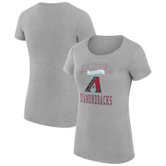 MLB Arizona Diamondbacks G-III 4Her by Carl Banks Women's Super-Slim Fit Lightweight Team Logo Graphic T-Shirt
