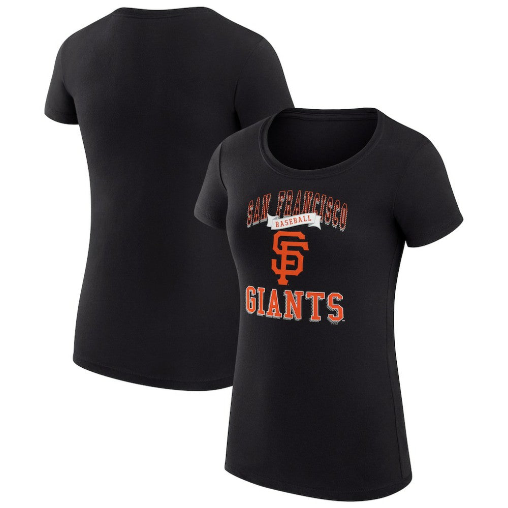 MLB San Francisco Giants G-III 4Her by Carl Banks Women's Super-Slim Fit Lightweight Team Logo Graphic T-Shirt