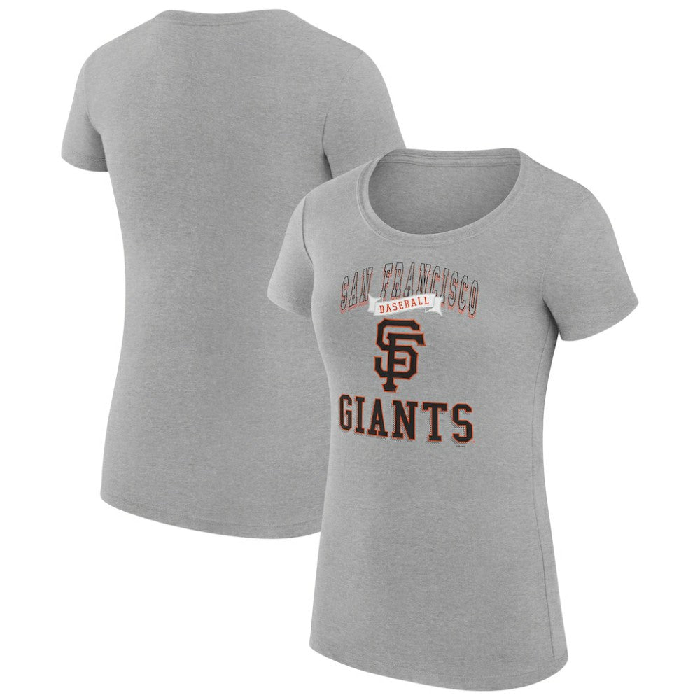 MLB San Francisco Giants G-III 4Her by Carl Banks Women's Super-Slim Fit Lightweight Team Logo Graphic T-Shirt