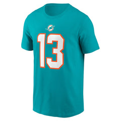 Dan Marino  Retired Player Name & Number T-Shirt - Miami Dolphins