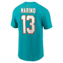 Dan Marino  Retired Player Name & Number T-Shirt - Miami Dolphins