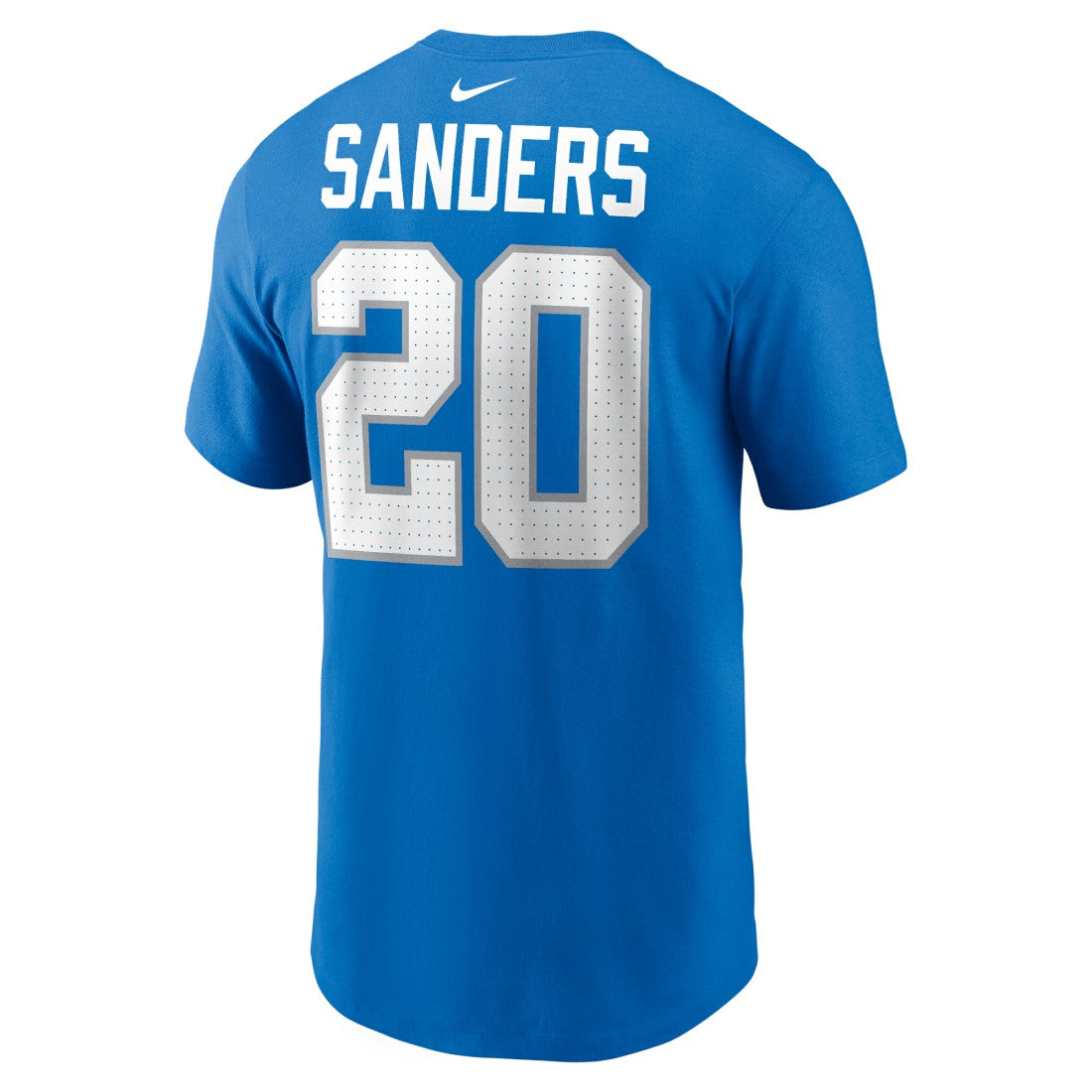 Barry Sanders  Retired Player Name & Number T-Shirt - Detroit Lions