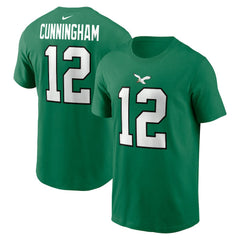 Randall Cunningham  Retired Player Name & Number T-Shirt - Philadelphia Eagles
