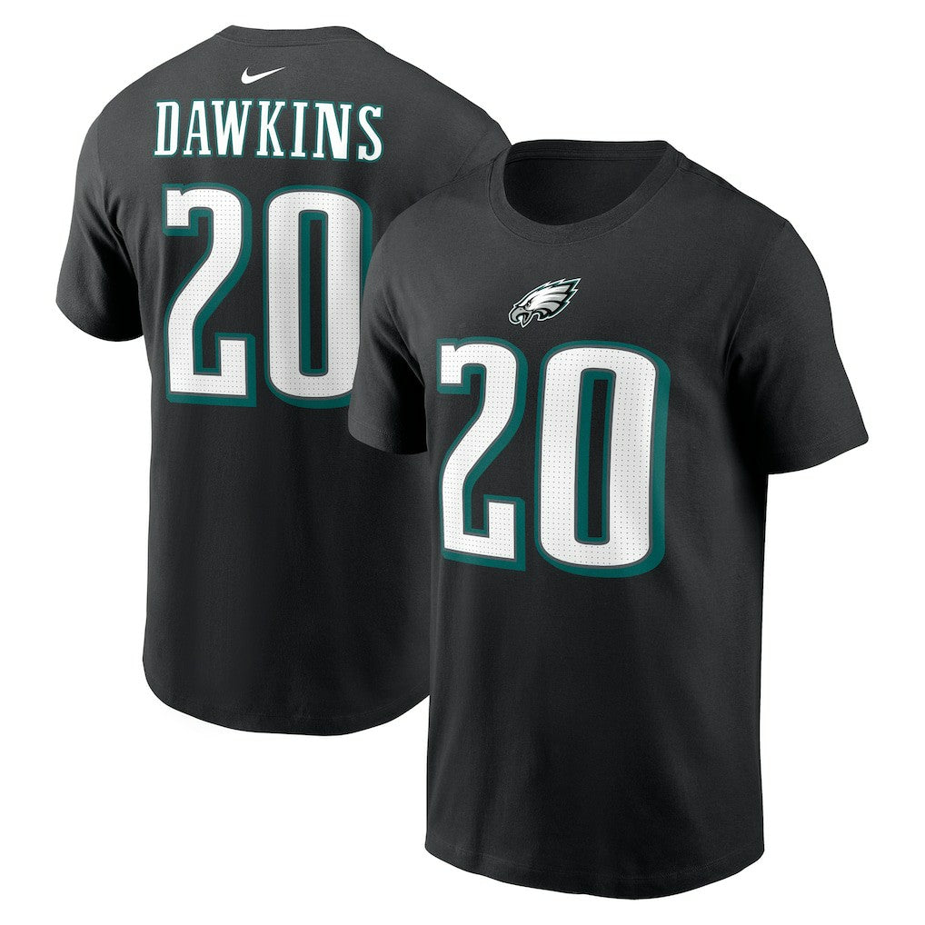 Brian Dawkins  Retired Player Name & Number T-Shirt - Philadelphia Eagles