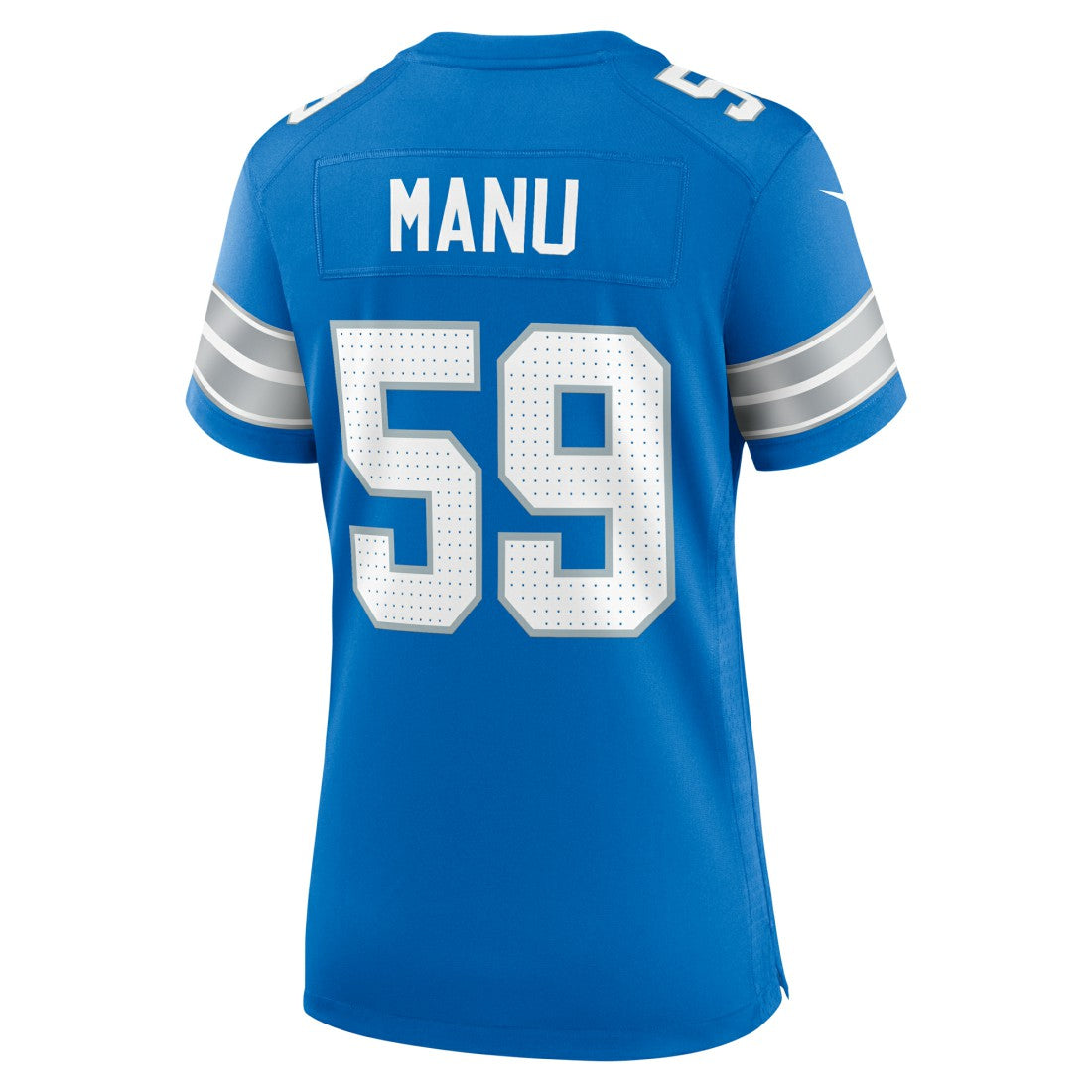 Giovanni Manu  Women's Team Game Jersey - Detroit Lions