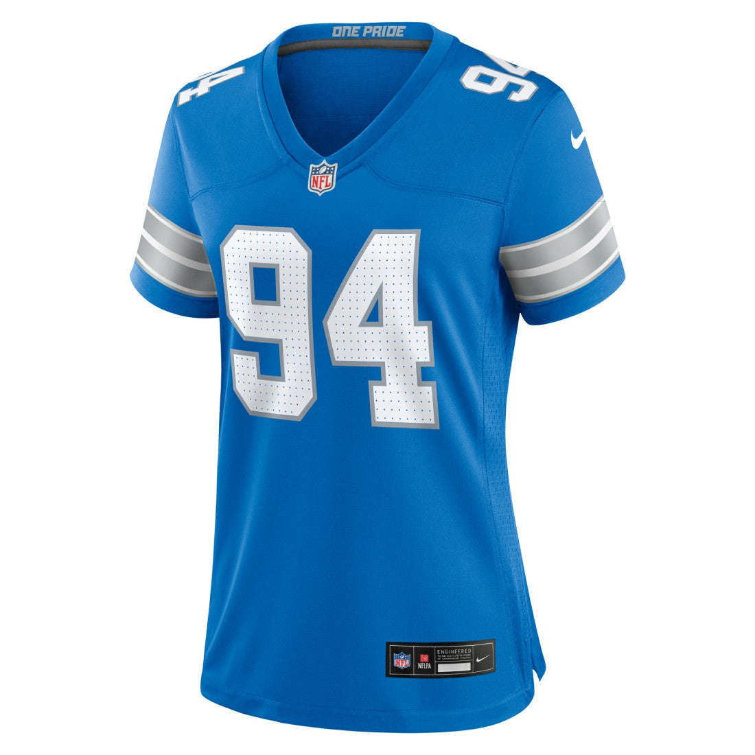 Mekhi Wingo  Women's Team Game Jersey - Detroit Lions