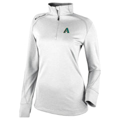 MLB Arizona Diamondbacks Columbia Women's Cooperstown Collection Shotgun 2.0 Omni-Wick Quarter-Zip Top - White