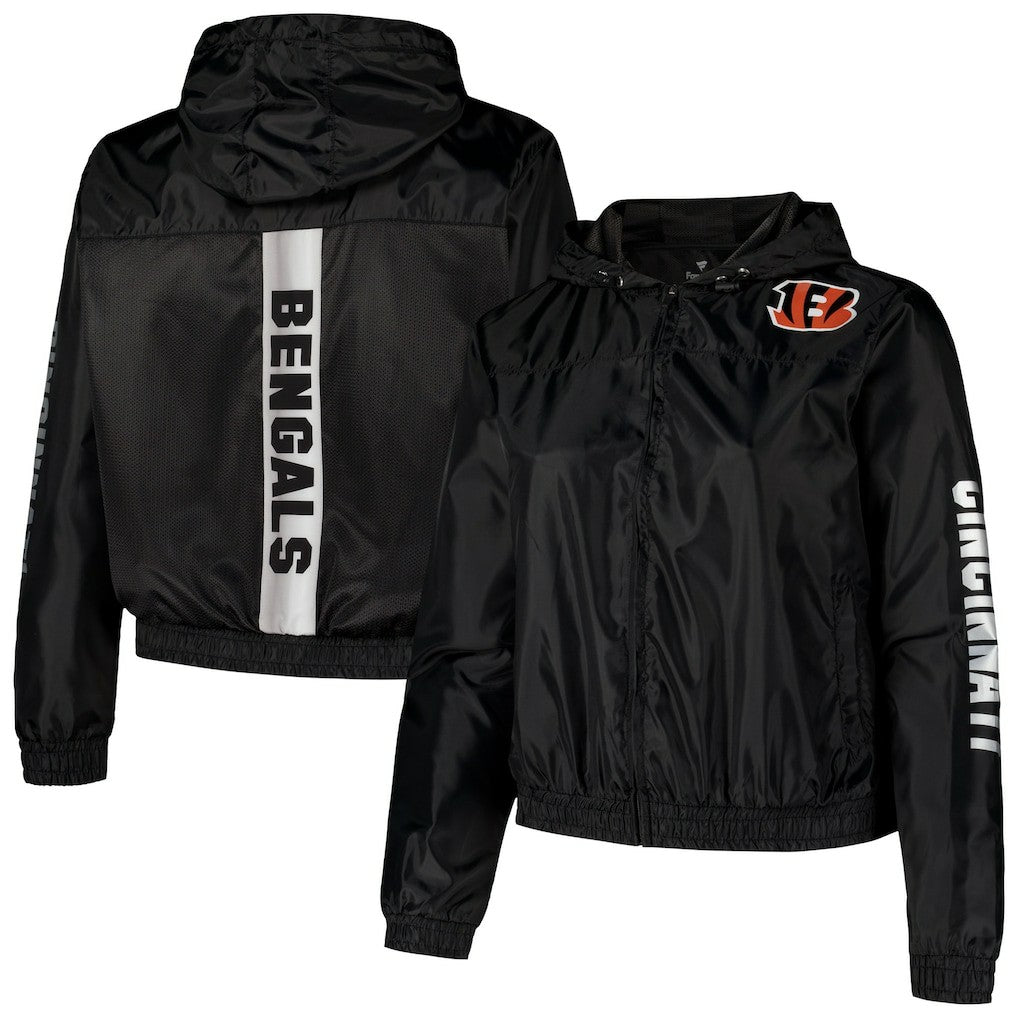 Women's Full-Zip Jacket - Cincinnati Bengals