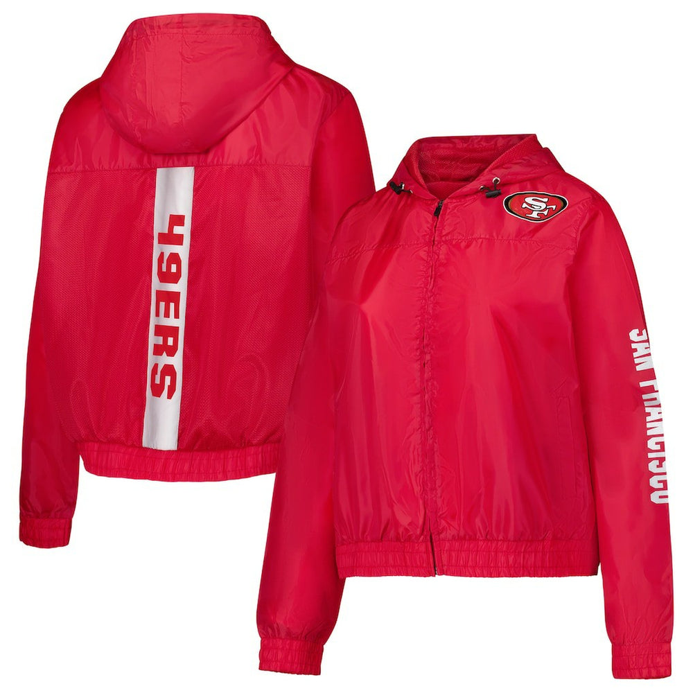 Women's Full-Zip Jacket - San Francisco 49ers