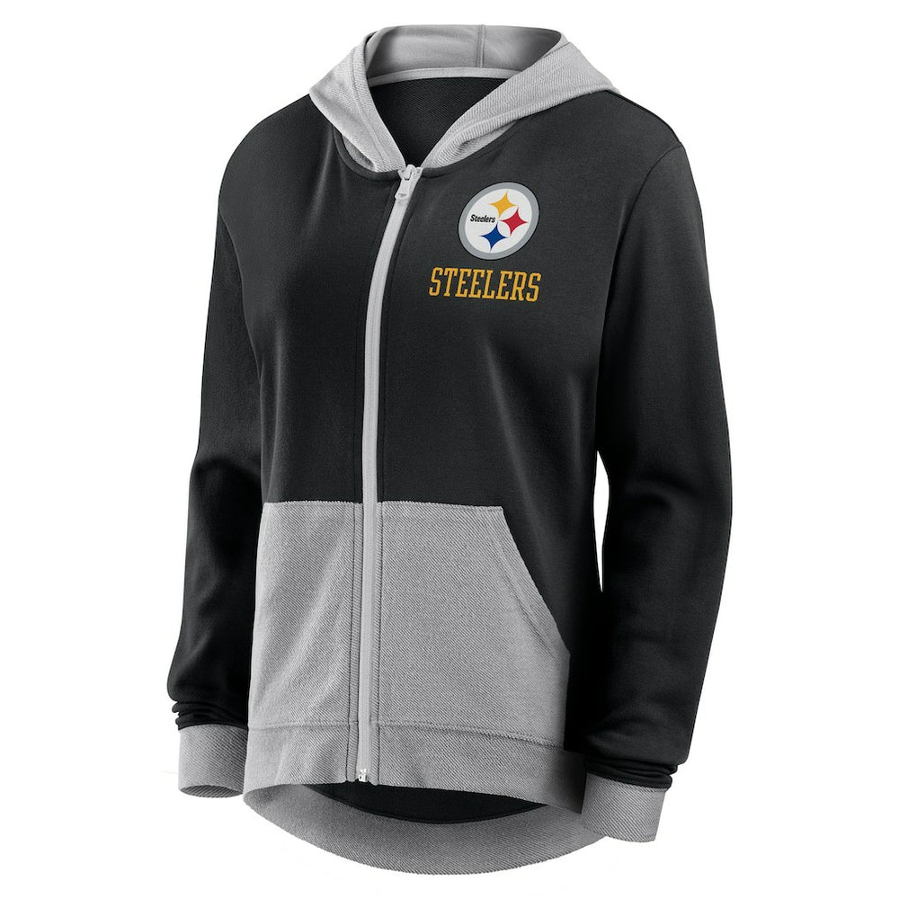 Women's Hit It Full-Zip Hoodie - Pittsburgh Steelers