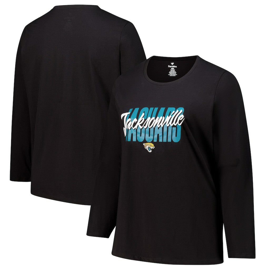 Women's Long Sleeve Scoop Neck T-Shirt - Jacksonville Jaguars