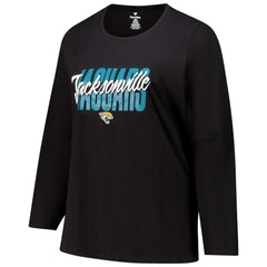 Women's Long Sleeve Scoop Neck T-Shirt - Jacksonville Jaguars