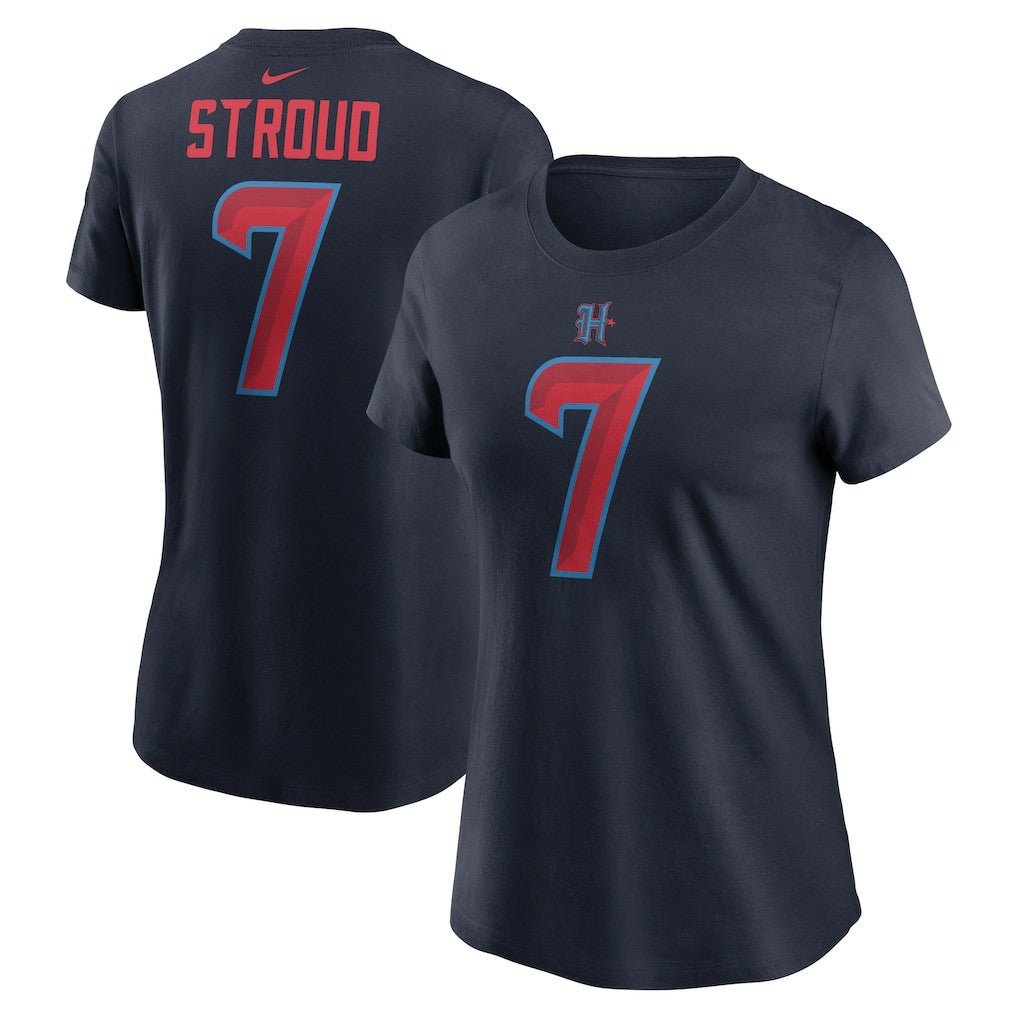 C.J. Stroud  Women's Player Name & Number T-Shirt - Houston Texans