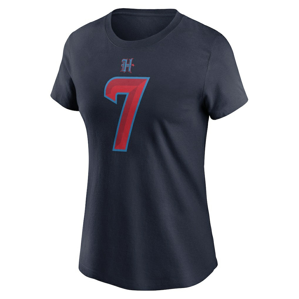 C.J. Stroud  Women's Player Name & Number T-Shirt - Houston Texans