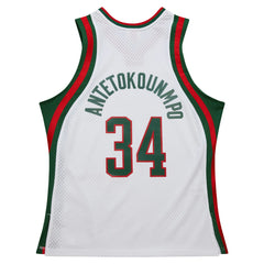 NBA Giannis Antetokounmpo Milwaukee Bucks 2013/14 Hardwood Classics Swingman Jersey