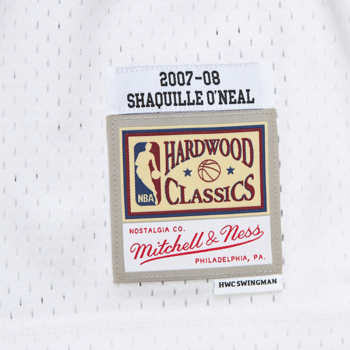 NBA Shaquille O'Neal Miami Heat 2007/08 Hardwood Classics Swingman Jersey