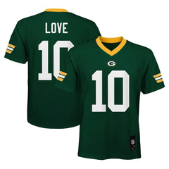 Jordan Love  Youth Replica Player Jersey - Green Bay Packers