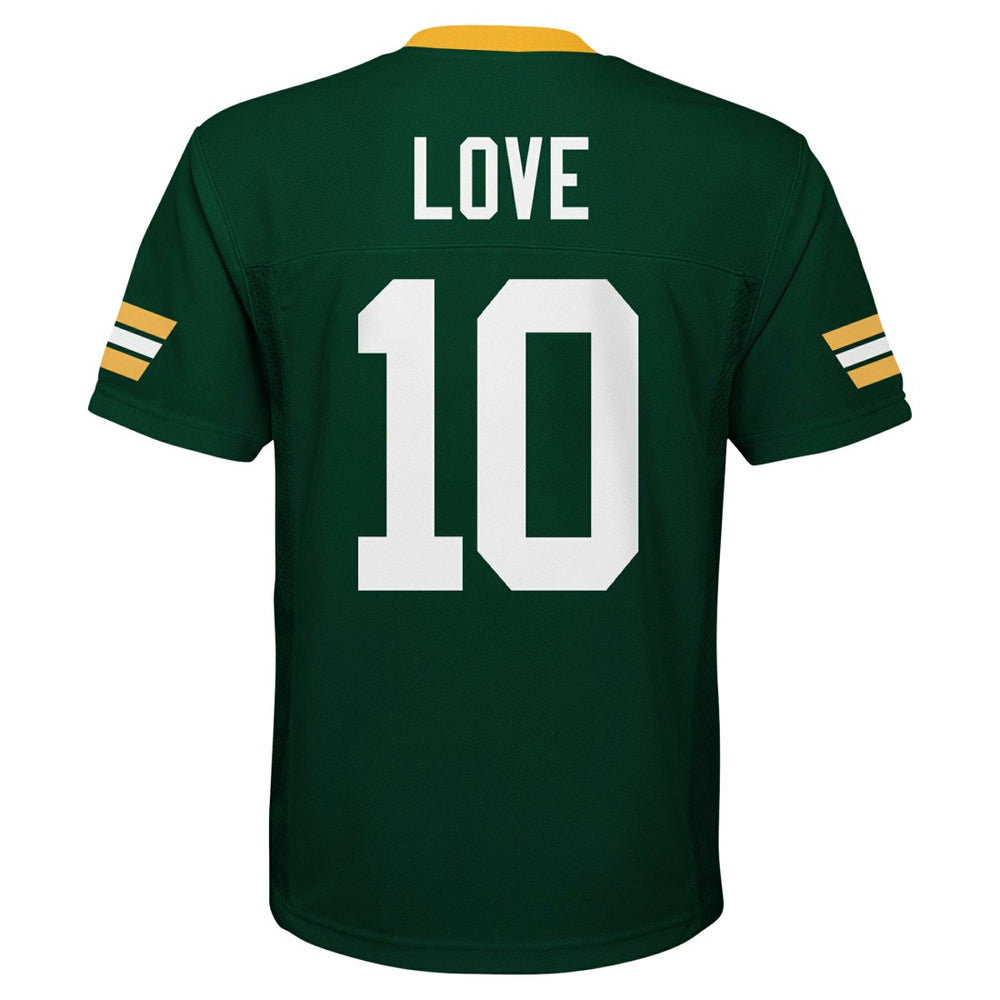 Jordan Love  Youth Replica Player Jersey - Green Bay Packers