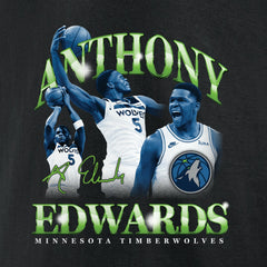 NBA Anthony Edwards Minnesota Timberwolves Retro '90s T-Shirt