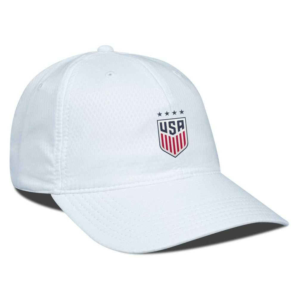 USWNT Levelwear Matrix Insignia Core Adjustable Hat -  White
