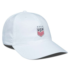 USWNT Levelwear Matrix Insignia Core Adjustable Hat -  White