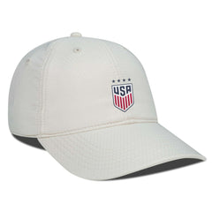 USWNT Levelwear Matrix Insignia Core Adjustable Hat -  Khaki