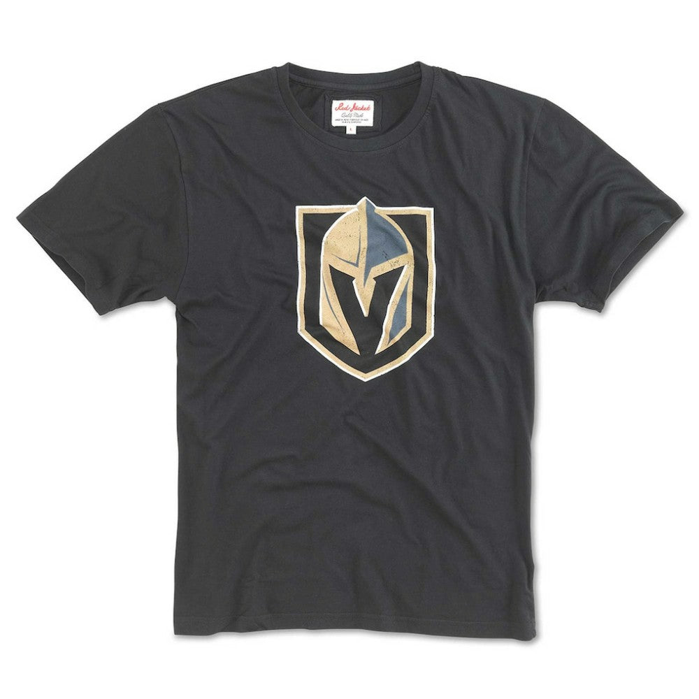 NHL Black Vegas Golden Knights American Needle Brass Tacks T-Shirt