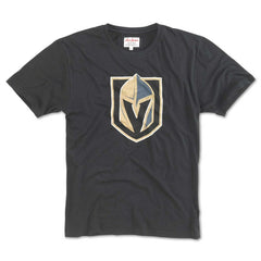 NHL Black Vegas Golden Knights American Needle Brass Tacks T-Shirt