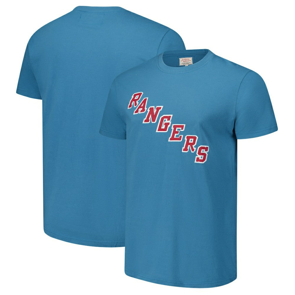 NHL Blue New York Rangers American Needle Brass Tacks T-Shirt