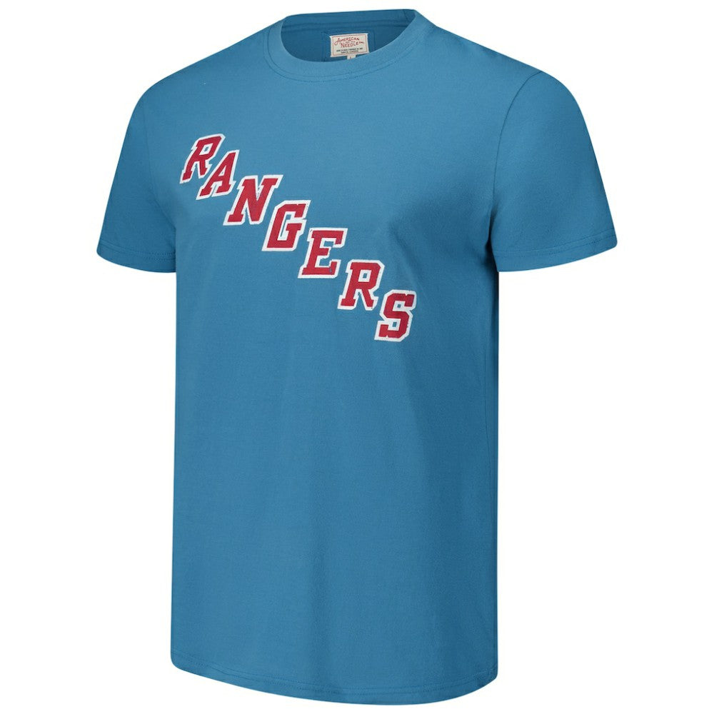 NHL Blue New York Rangers American Needle Brass Tacks T-Shirt