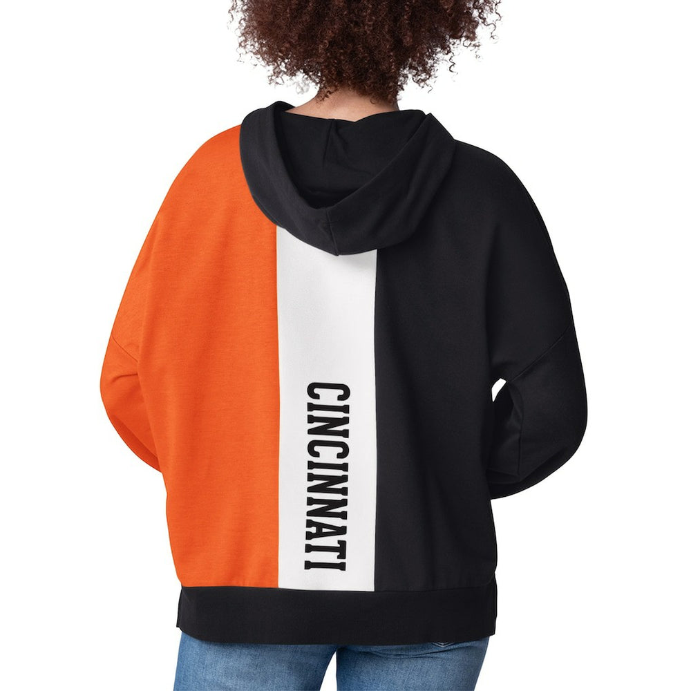 Starter Women's Power Move Long Sleeve Pullover Hoodie - Cincinnati Bengals