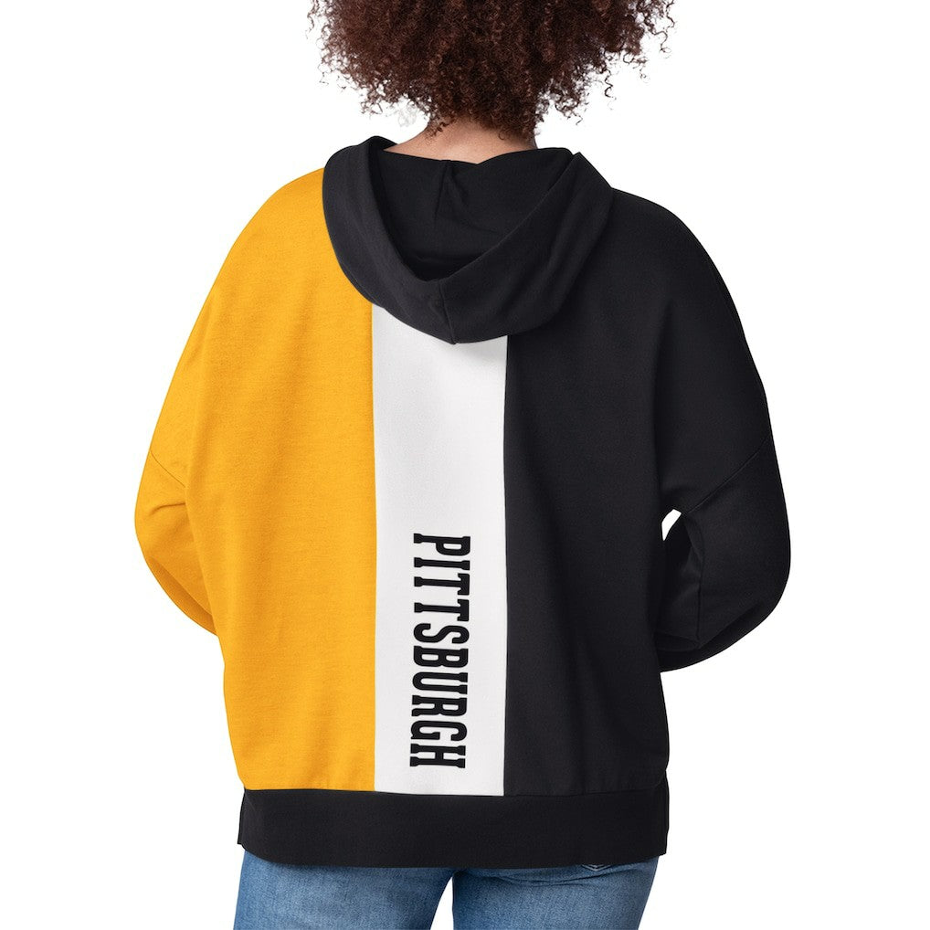 Starter Women's Power Move Long Sleeve Pullover Hoodie - Pittsburgh Steelers