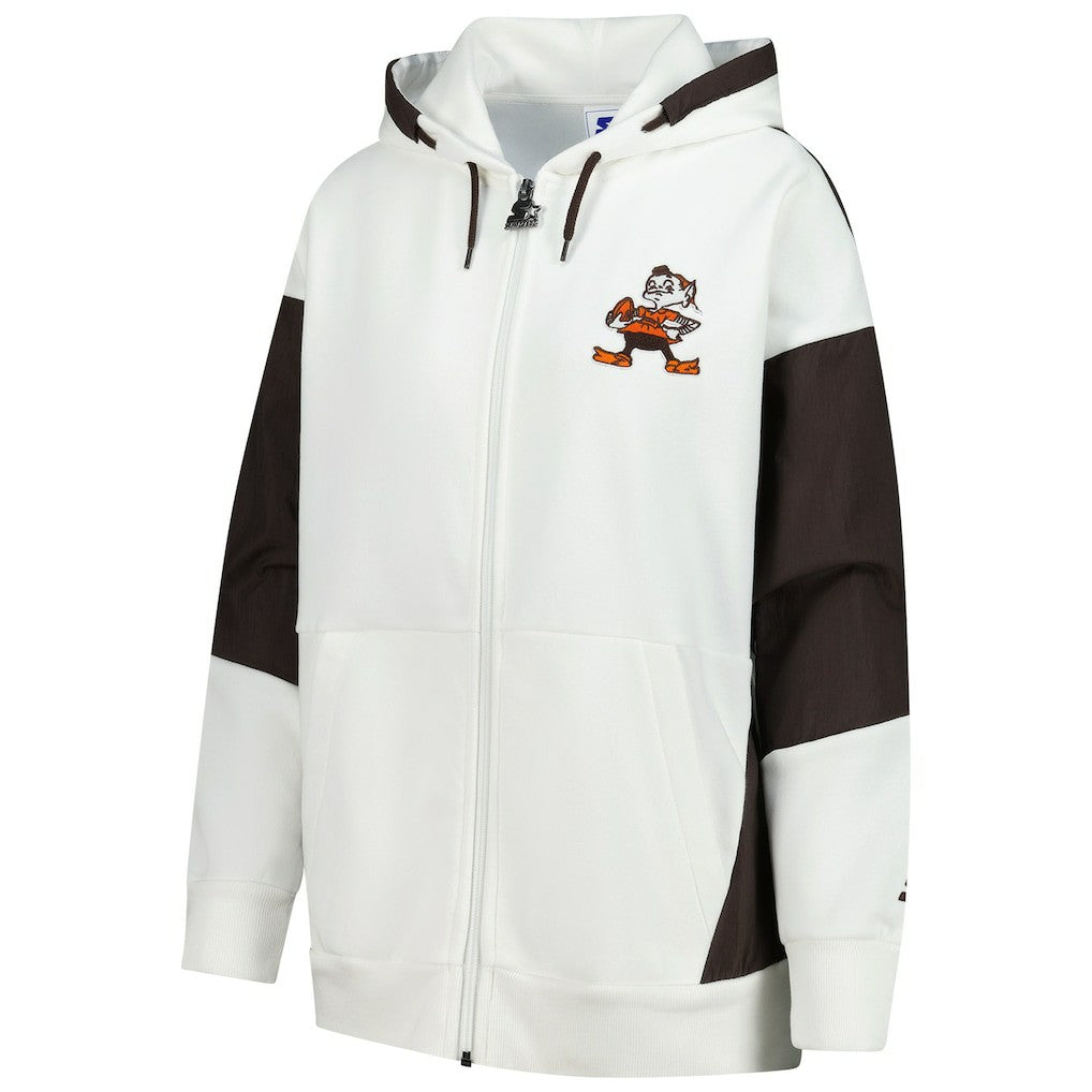 Starter Women's Scrimmage Full-Zip Hoodie - Cleveland Browns