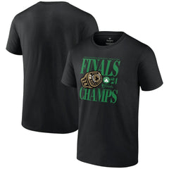 NBA Boston Celtics 2024 NBA Finals Champions Ball Screen Ring T-Shirt