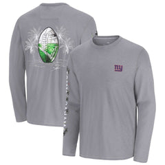 Oasis Endzone Lux Long Sleeve T-Shirt - New York Giants