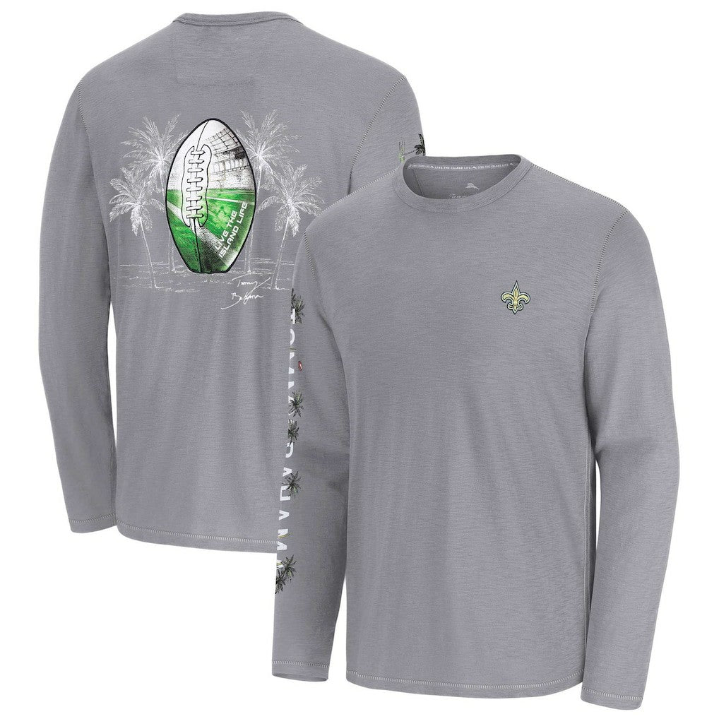 Oasis Endzone Lux Long Sleeve T-Shirt - New Orleans Saints