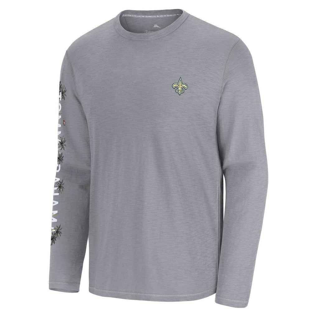 Oasis Endzone Lux Long Sleeve T-Shirt - New Orleans Saints
