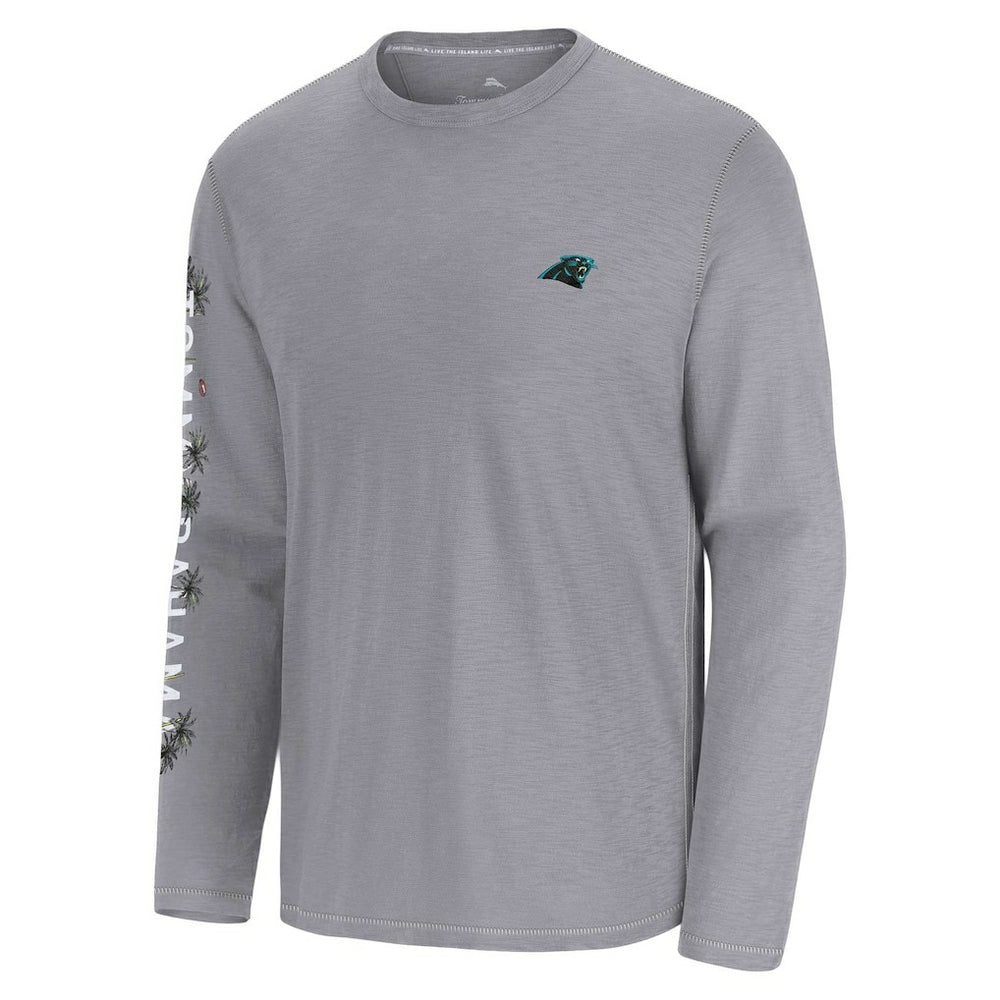 Oasis Endzone Lux Long Sleeve T-Shirt - Carolina Panthers
