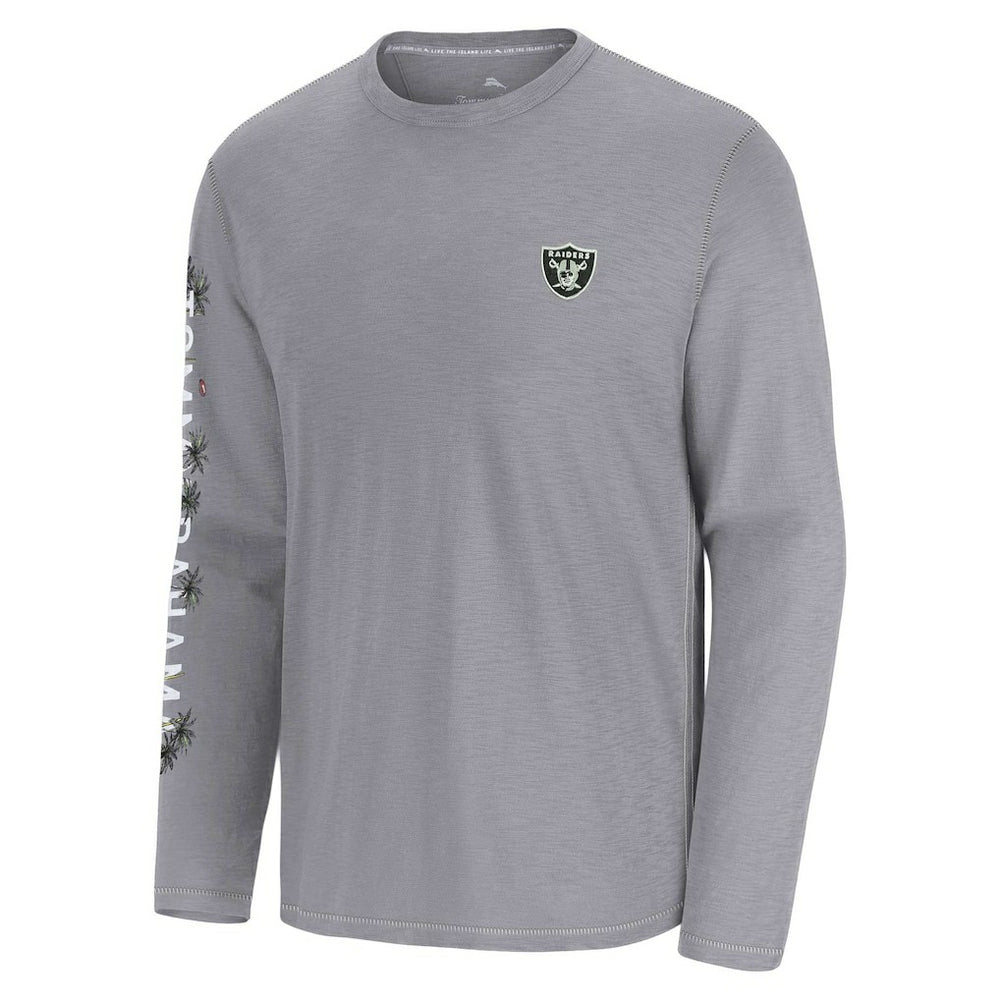 Oasis Endzone Lux Long Sleeve T-Shirt - Las Vegas Raiders