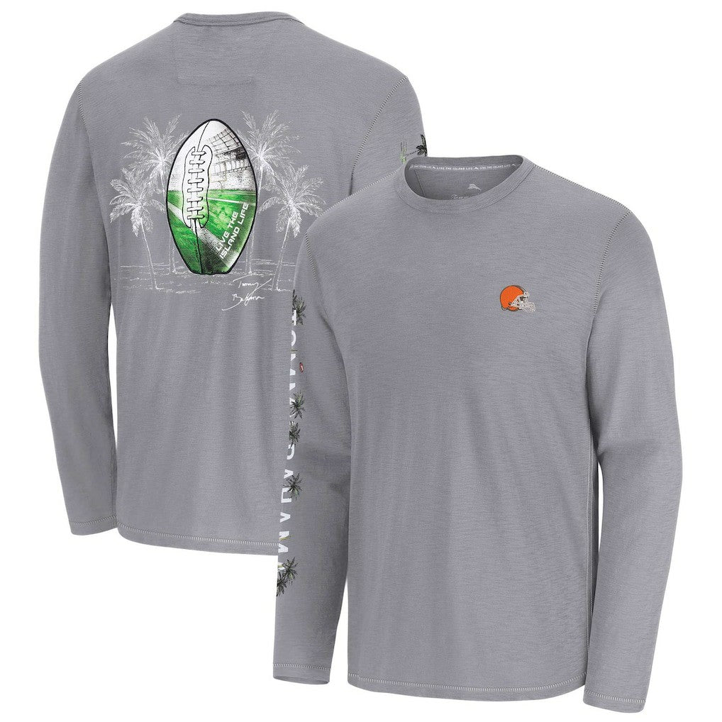 Oasis Endzone Lux Long Sleeve T-Shirt - Cleveland Browns