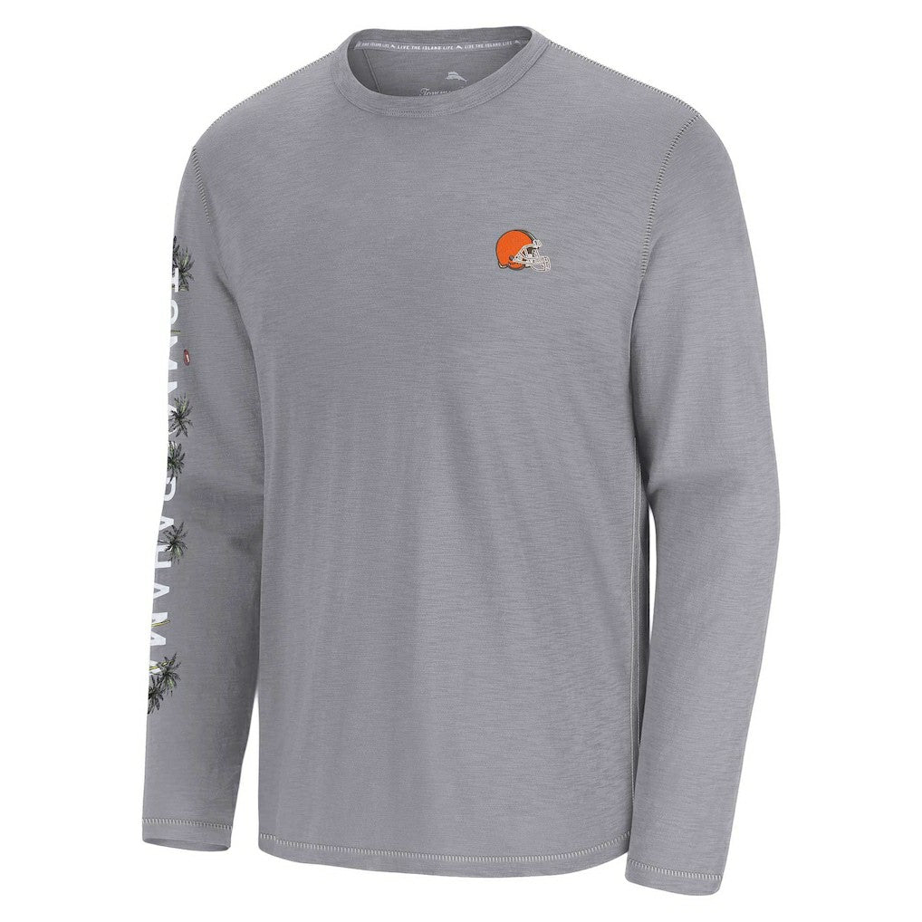 Oasis Endzone Lux Long Sleeve T-Shirt - Cleveland Browns